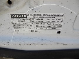 2014 TOYOTA CAMRY SE WHITE 2.5 AT Z20024